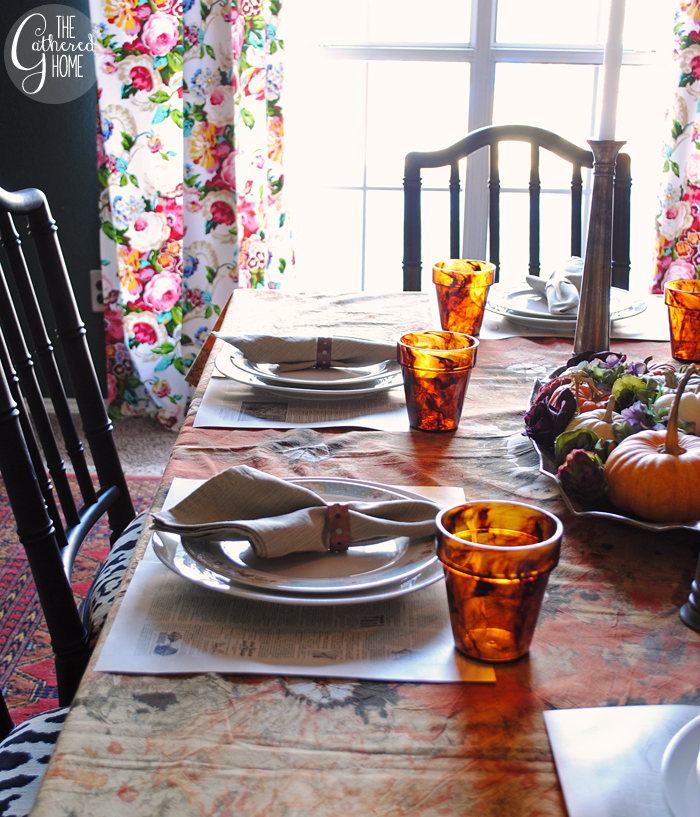 tablescape decor thanksgiving