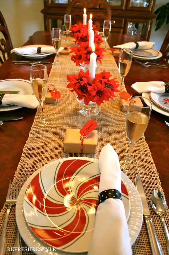 christmas tablescapes