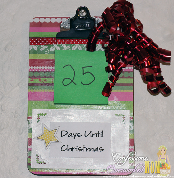 christmas advent calendar countdown ideas