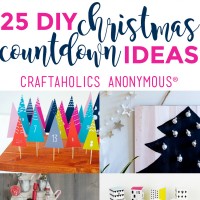 christmas advent calendar countdown ideas