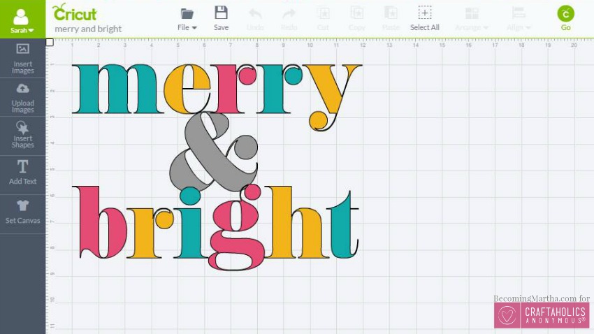 merry and bright vinyl pillow tutorial