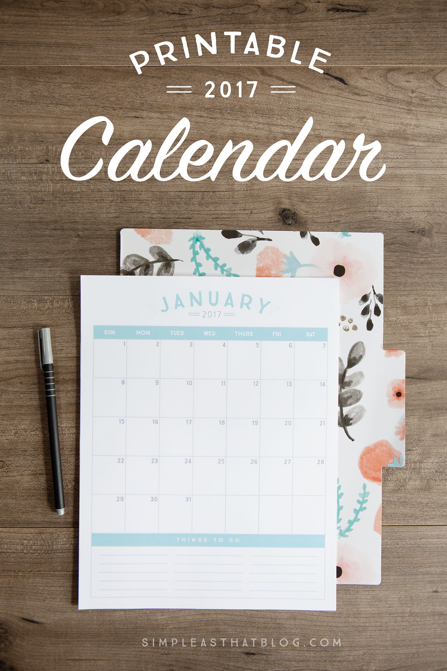 free printable 2017 calendars 