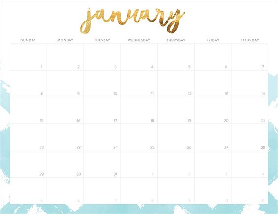 free printable 2017 calendars 