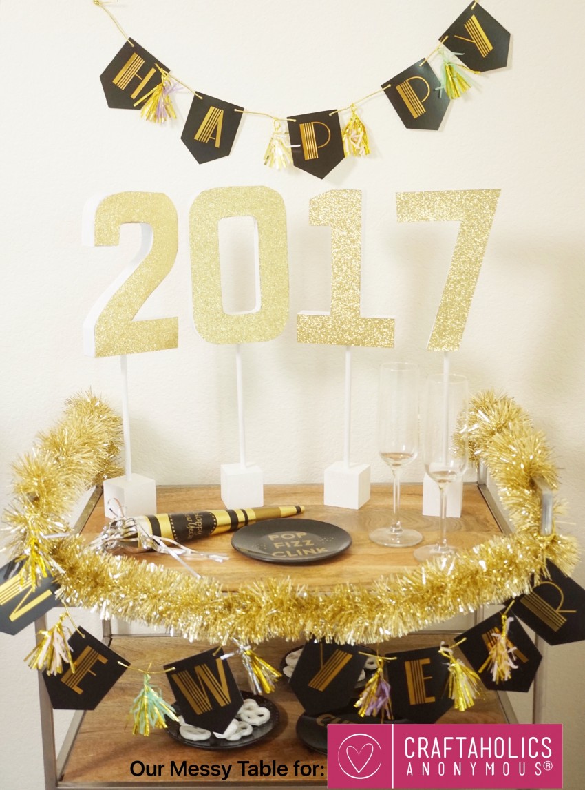 New Years 2017 Table Topper Graduation Party New Years Party