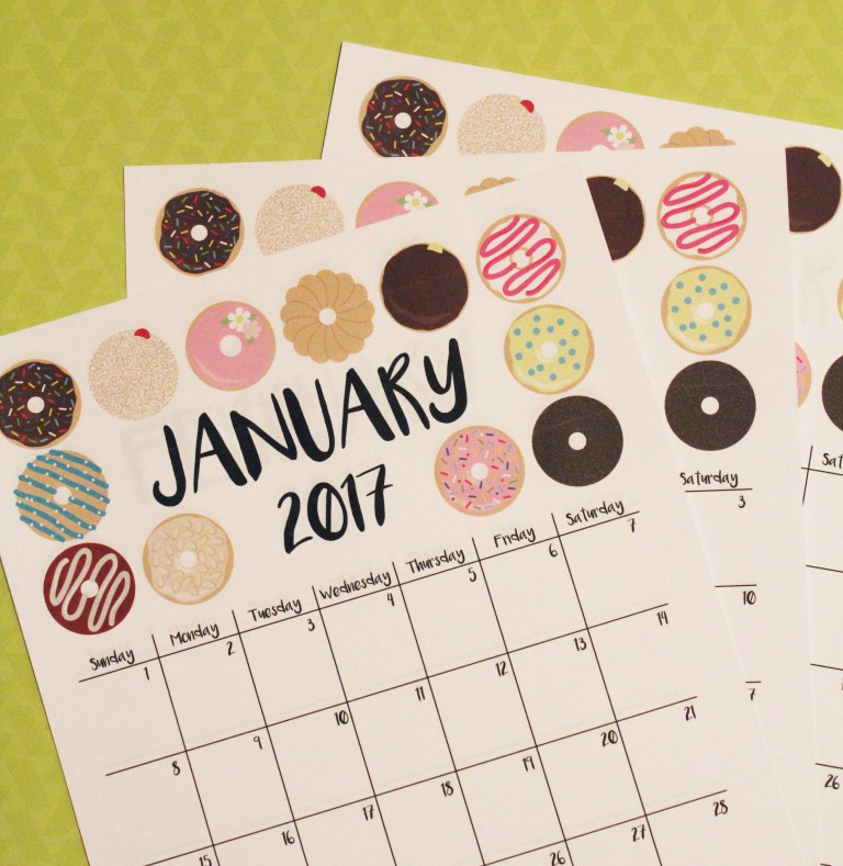 free printable 2017 calendars 