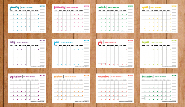 free printable 2017 calendars 