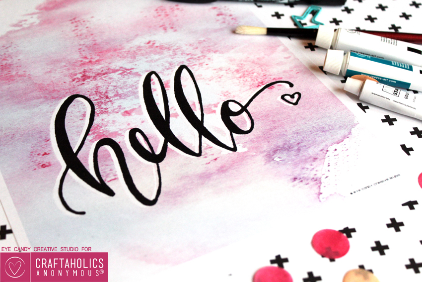 free hello art printable download