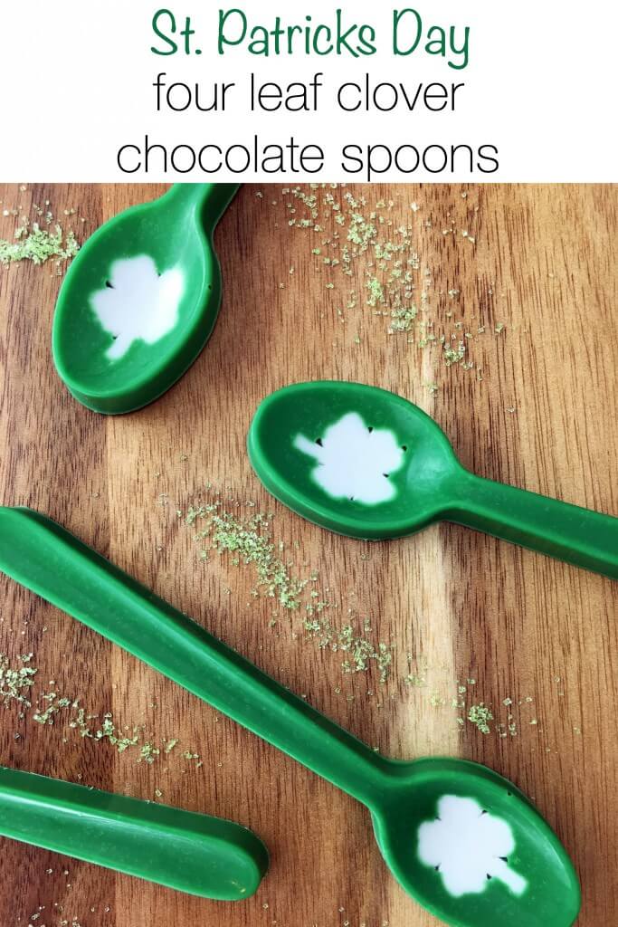 10. Four-Leaf-Clover-Chocolate-Spoons-Perfect-for-St.-Patricks-Day-683x1024