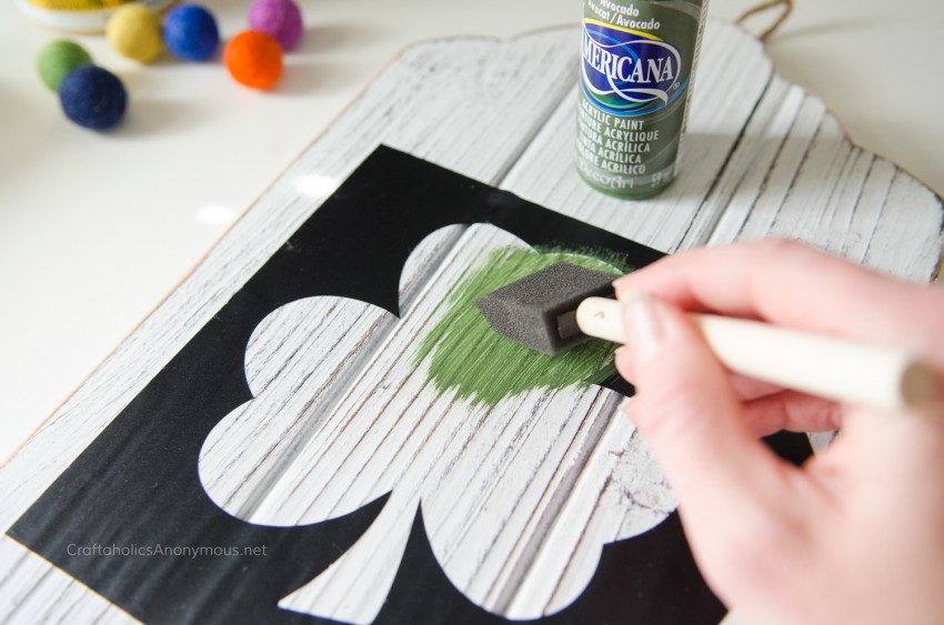 How to make St patricks day sign tutorial