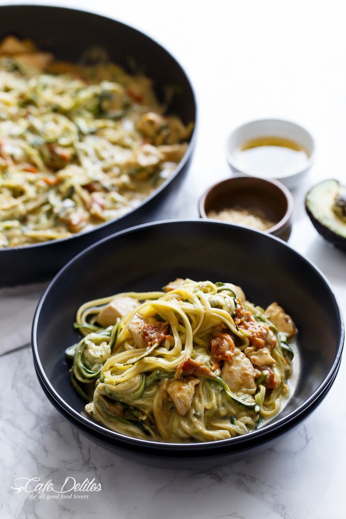 20 zoodle recipes healthy zoodles zoodle dinner ideas cafe delites