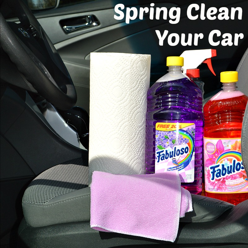 spring clean your car