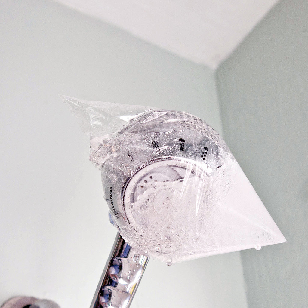 how to clean your shower head