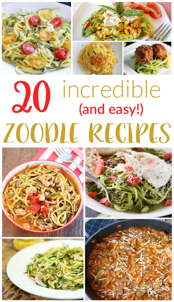 Zoodle Recipes - 1