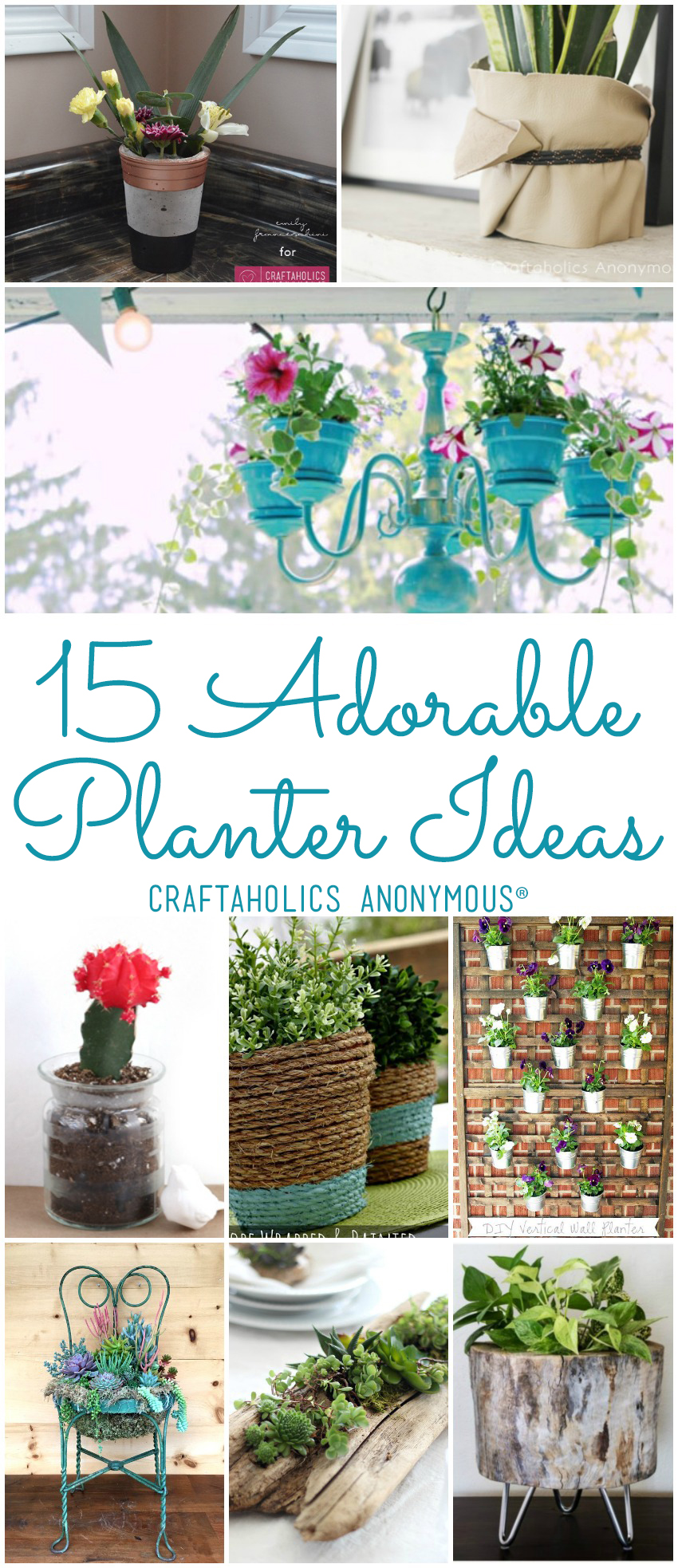 15 DIY Planter Ideas