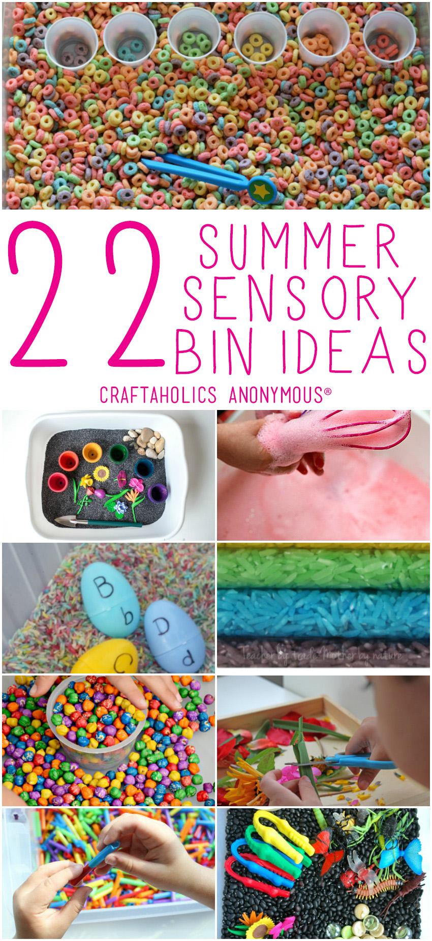 22 Sensory Bin Ideas