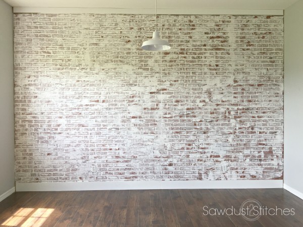 faux wallpaper DIYs