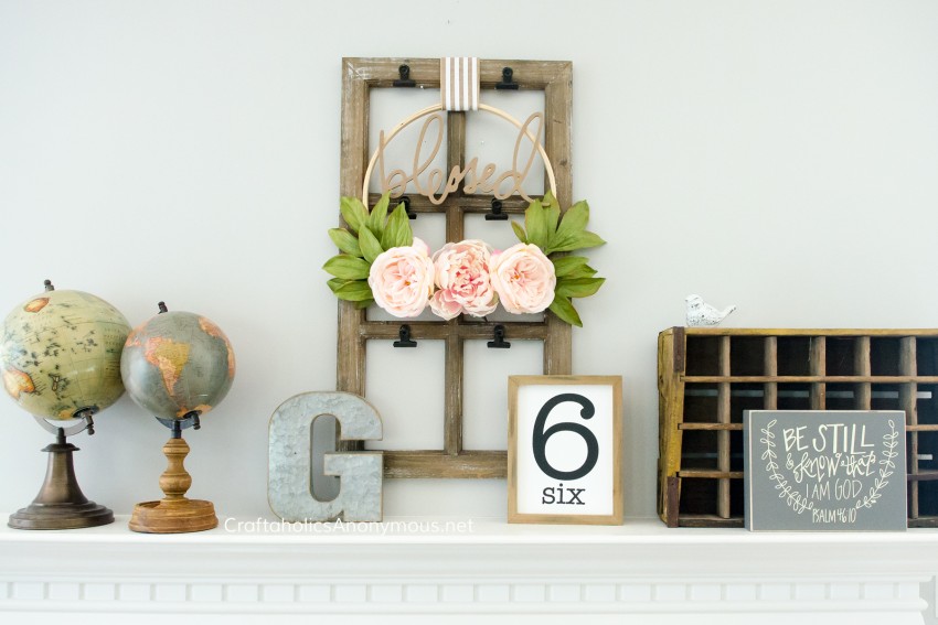  Easy Everyday Mantel decor