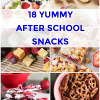 18 Yummy After School Snacks