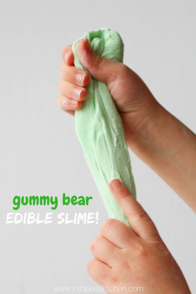 Gummy Bear Edible Slime