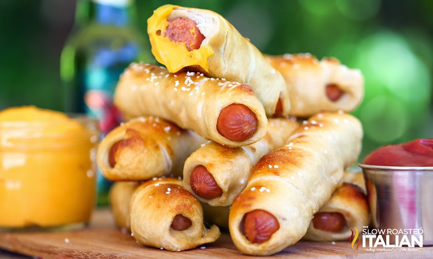 pretzel dogs