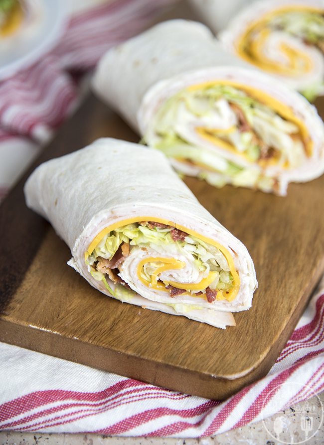 Turkey Bacon Ranch Roll Ups