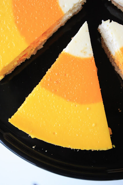 Candy Corn Cheesecake from Munchkin Munchies