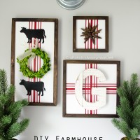 DIY Farmhouse Christmas Signs