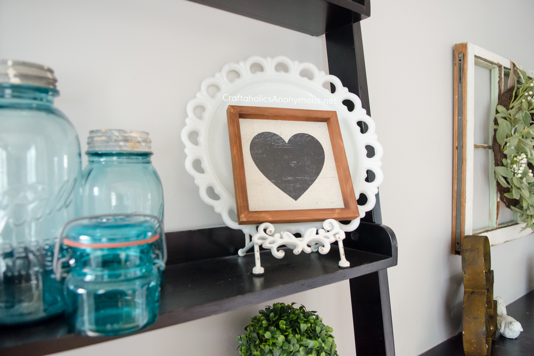 Simple Farmhouse Valentine decor ideas