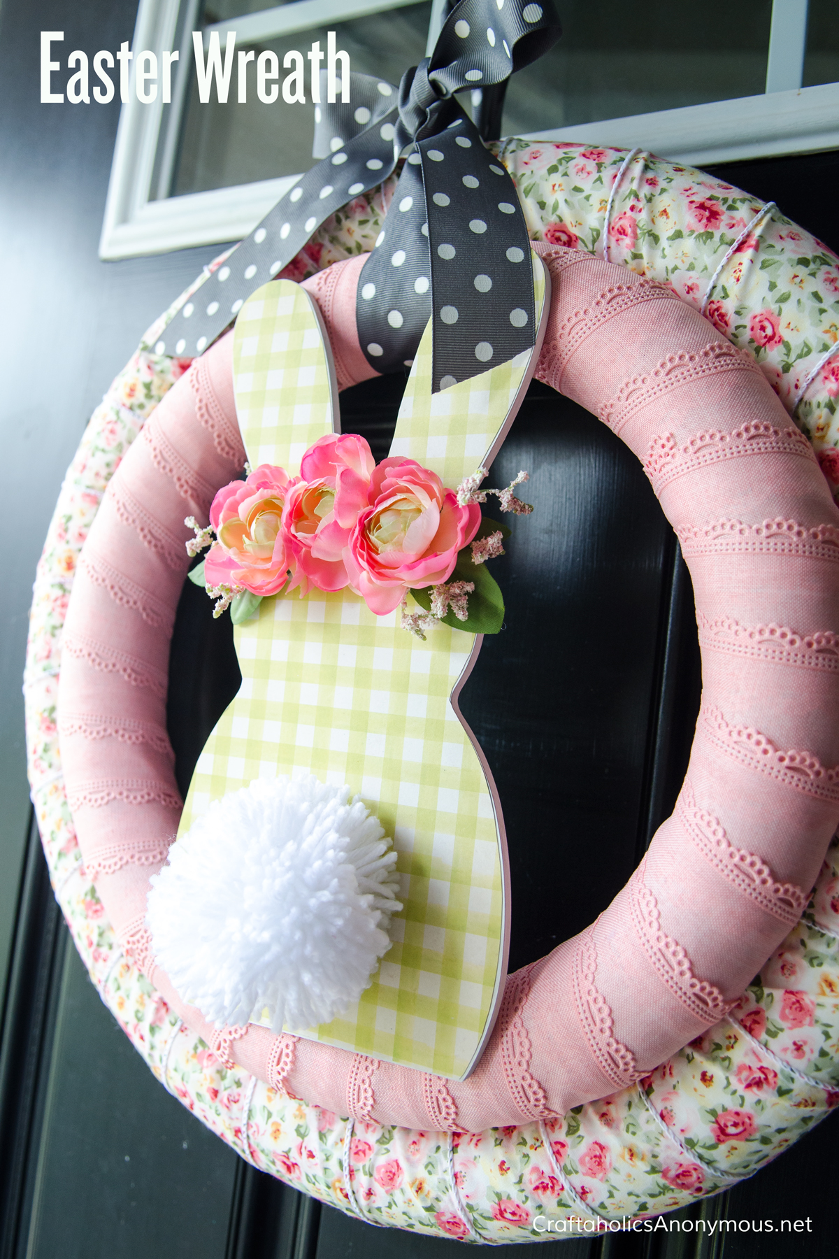 Craftaholics Anonymous Easter Wreath