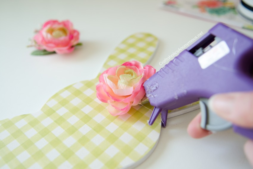 Floral Crown easter bunny craft