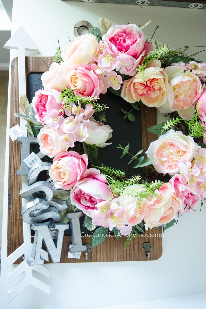 Spring crafting || DIY Spring Wreath