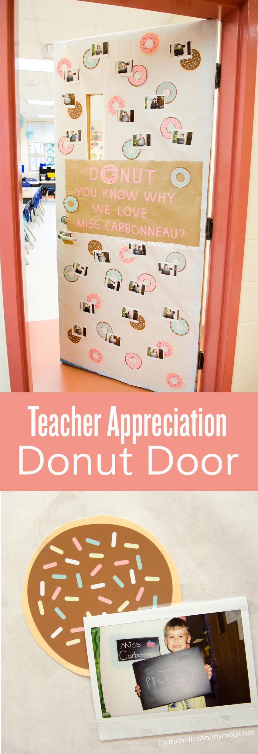 Teacher Appreciation Door :: DONUT you know why we love our teacher?