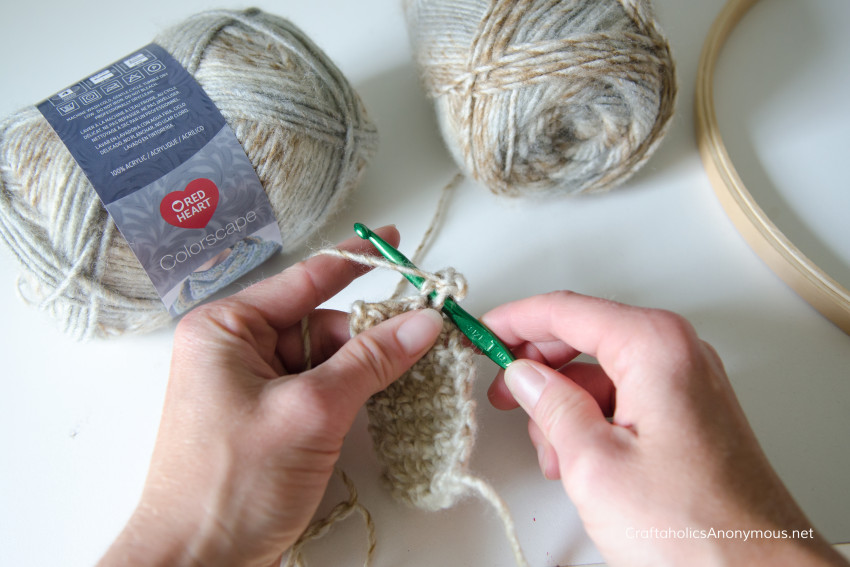 Crochet Wreath DIY tutorial