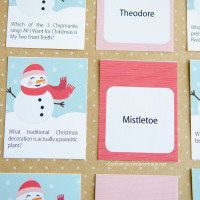 Christmas Trivia Game :: Free Printable